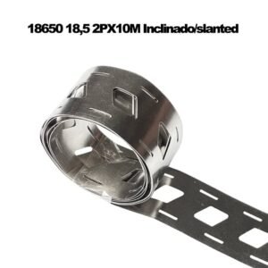 Rollos de Níquel para Baterías 18650 – pa modelo: inclinado | pa size: 015x185-2p-10m