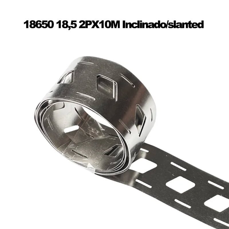 Rollos de Níquel para Baterías 18650 – pa modelo: inclinado | pa size: 015x185-2p-10m