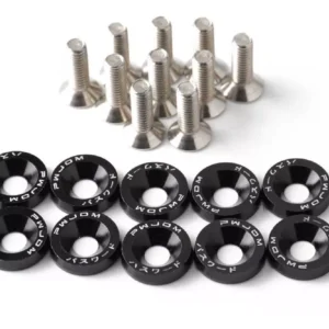 Arandela JDM con tornillos – pa color: negro