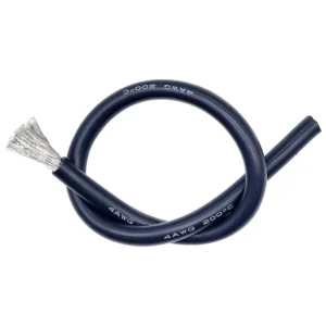 Cable eléctrico Silicona Flexible 14 AWG – pa color: negro | pa size: