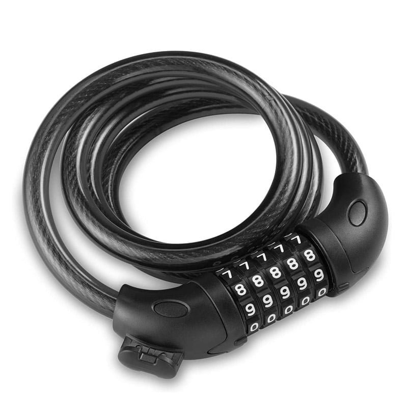 Candado de Cable Antirrobo Para Bici y Patinete