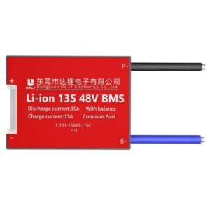 BMS DALY 13S 48V 30A Liion Batería Autobalanceo