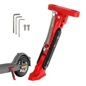 Pata de cabra ajustable para Xiaomi M365/Pro /Pro2/1S/MI3 (roja-negro)