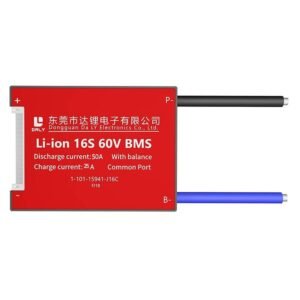 BMS DALY 16S 60V 50A Liion Batería Autobalanceo