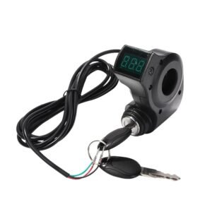 Llave de contacto con Voltímetro con conector SM