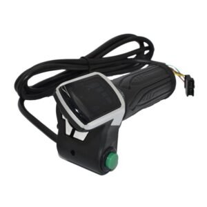 Acelerador puño con voltimetro