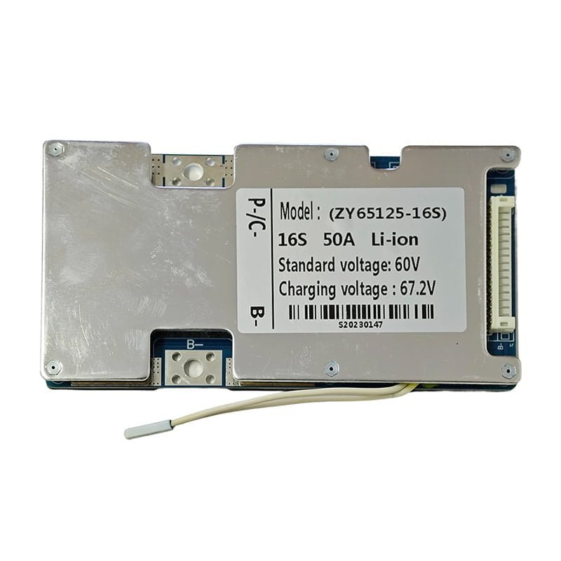 BMS 16S 60V 50A Liion Batería Autobalanceo