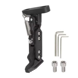 Pata de cabra ajustable para Xiaomi scooter 4/Ninebot F (negro)