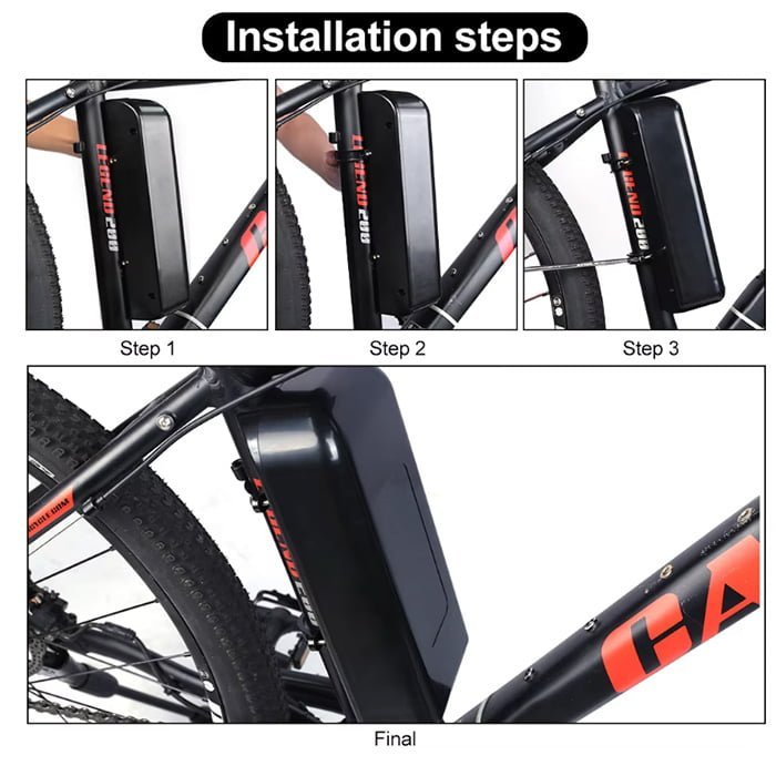 Caja de Controladora y Batería Externa para Bicicleta eléctrica - Imagen 3