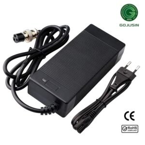 Cargador 48V (Salida 54,6V) 2A 3Pin GX16 [Gojusin]