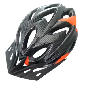 Casco de Bici Negro-Naranja