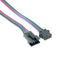 Conector de cable JST SM (pack de 5 pares) – tipo: 4pin