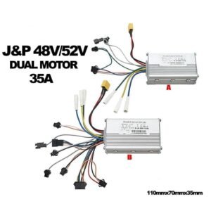 Controladora J&P 48/52V 35A (dual motor) – modelo: Controladora