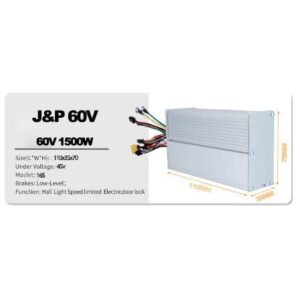 Controladora J&P 60V 35A 1500W(single motor)