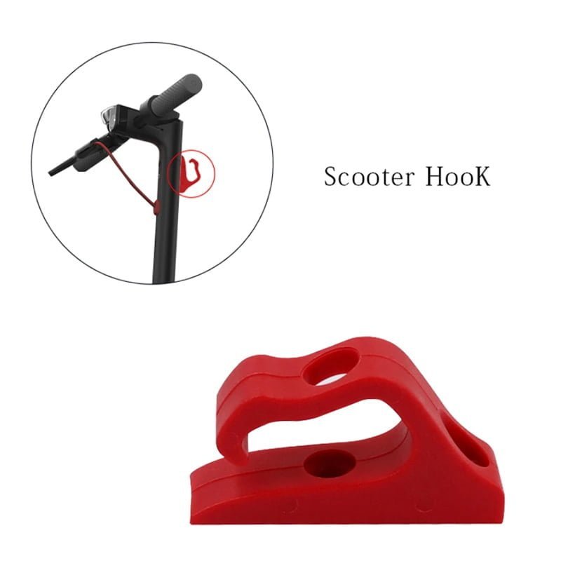 Gancho de mástil Amarillo para Patinete Xiaomi - Imagen 3