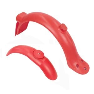Guardabarros Patinete Xiaomi Pack Delantera y Trasera – pa color: roja