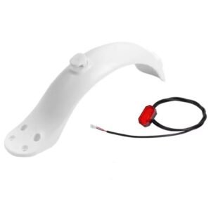 Guardabarros 4 agujeros Blanco con luz