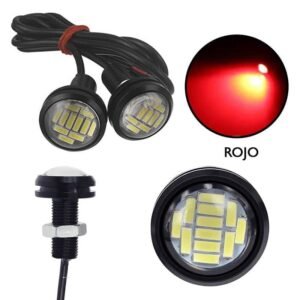 Luz LED de ojo de Águila Roja