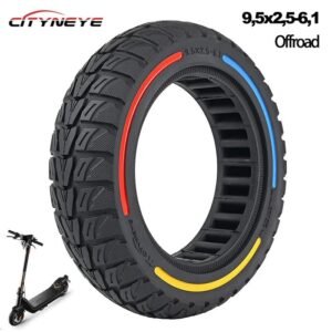 Rueda maciza 9,5x2,5-6,1 para xiaomi y Patinete Niu