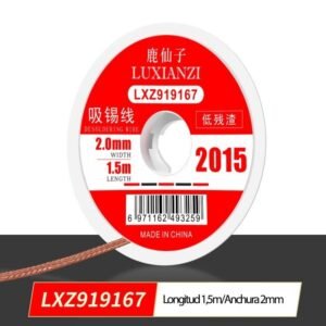 Mecha desoldadora mecha de succión de soldadura