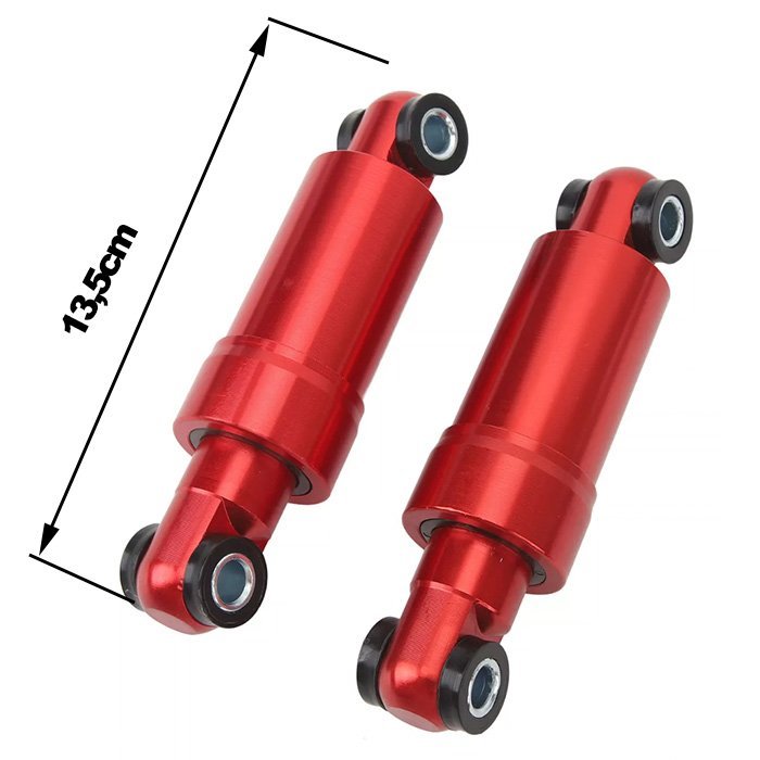 Amortiguador Trasero Patinete Genérico ROJO - Imagen 2