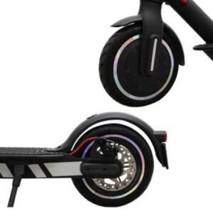 Pegatina de llanta para xiaomi M365-Plata