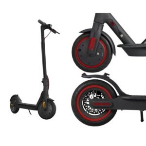 Pegatina de llanta para xiaomi M365-Rojo