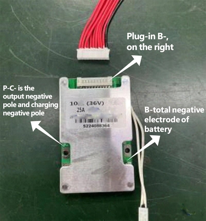 BMS 10S 36V 20A Controlador de Carga - Imagen 3