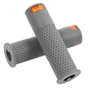 Puño de manillar antideslizante con luz intermitente