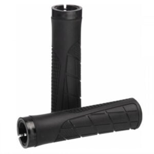 Puño de silicona recto negro - 2 unds