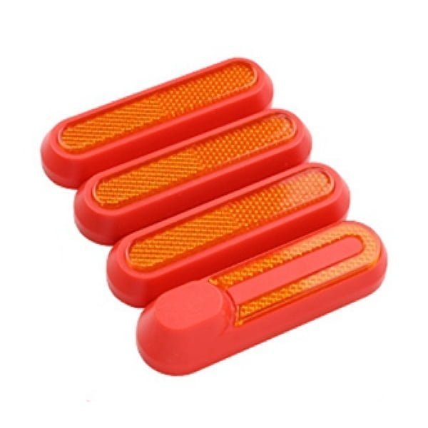 Tapa Lateral Reflectante Para Patinete Xiaomi – pa color: roja