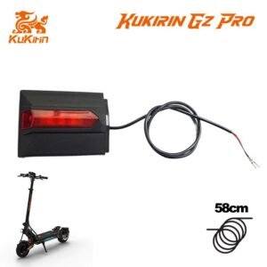 Embellecedor con luz trasera izquierda para Kukirin G2 Pro