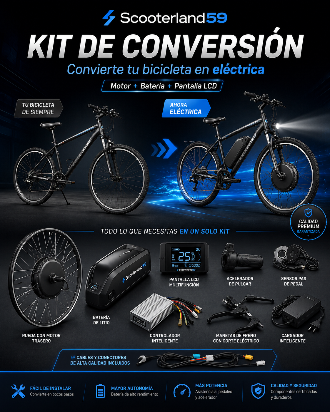 Bicicleta eléctrica plegable