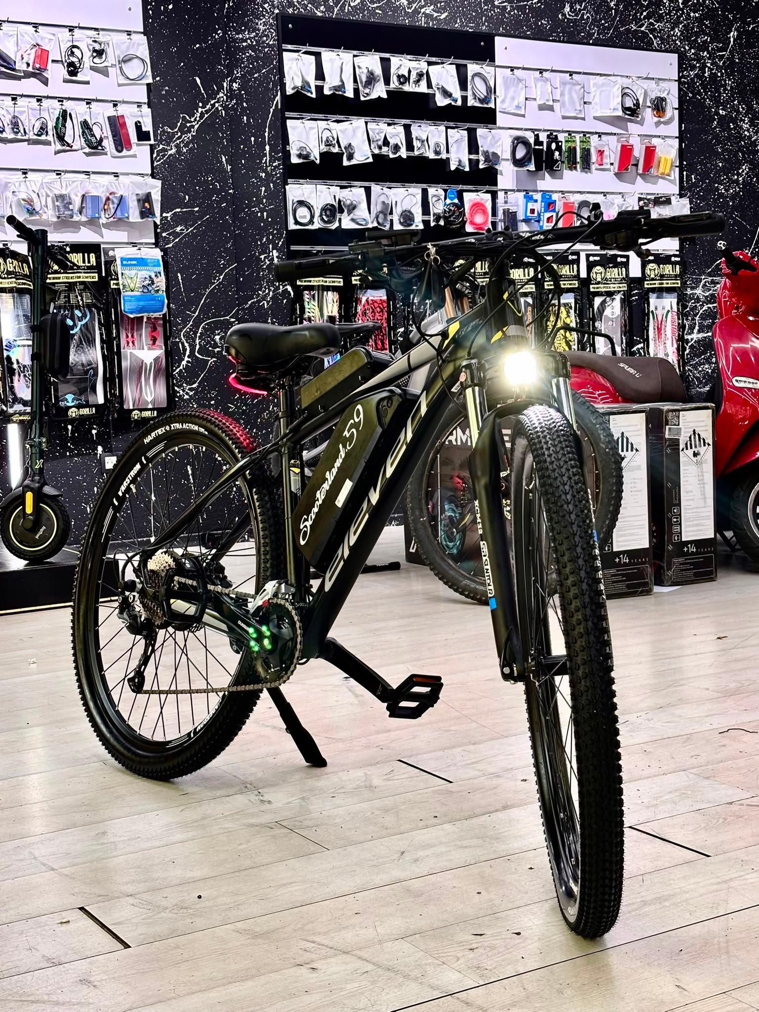 Bicicleta eléctrica de montaña